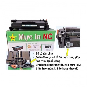 Hộp mực 057 có chíp, Canon LBP 223dw, 226dw, 227dw, 228x, 236dw, 443dw, 445dw, 448dw, 449x